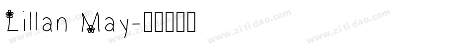 Lillan May字体转换